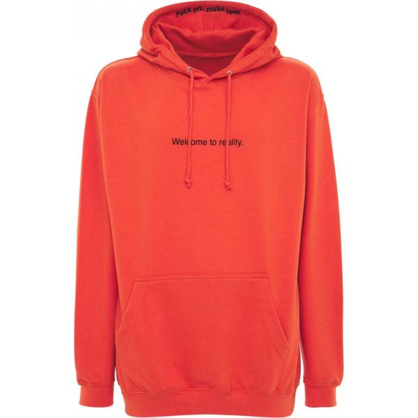felpe con cappuccio Famt - Fuck Art Make Tees rosso