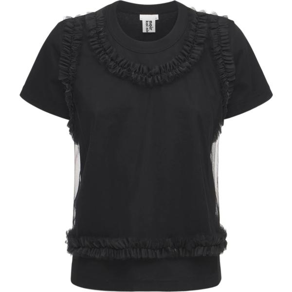 t-shirt Noir Kei Ninomiya nero