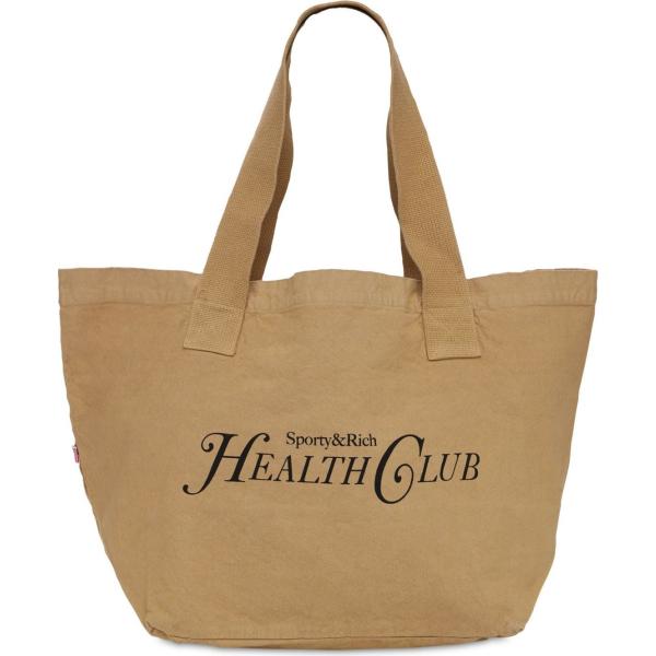 shopping bag Sporty & Rich marrone