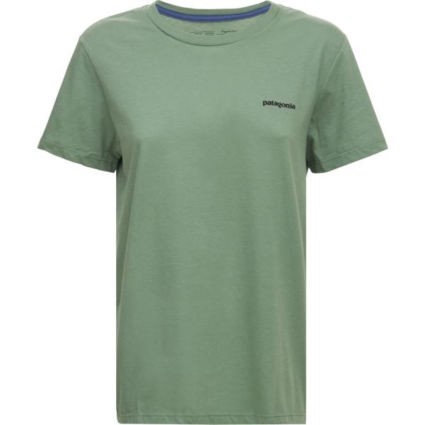 t-shirt Patagonia verde con stampe