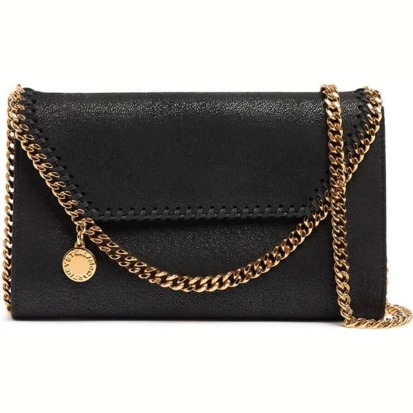 borse a spalla Stella Mccartney nero