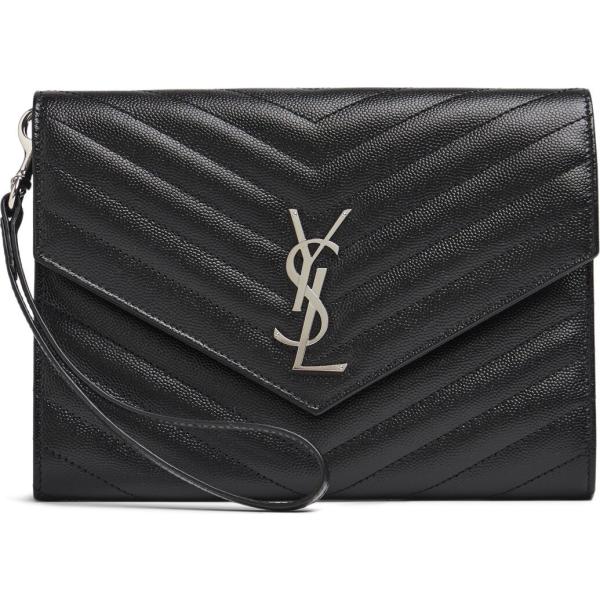 pochette Saint Laurent nero