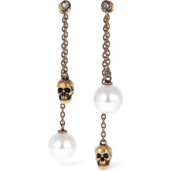 orecchini Alexander Mcqueen bianco