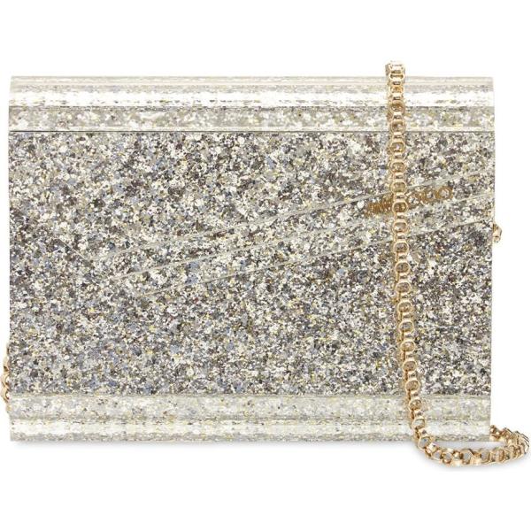pochette Jimmy Choo marrone