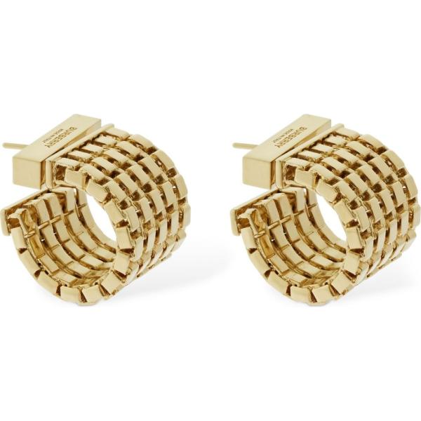 orecchini Burberry marrone a quadri