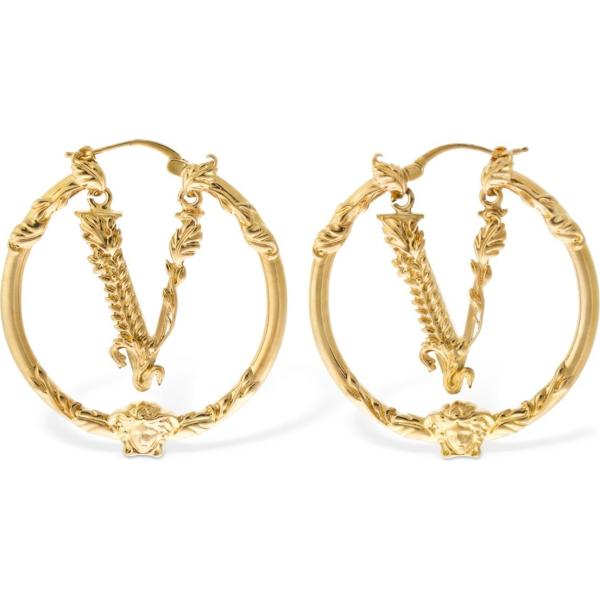 orecchini Versace bianco