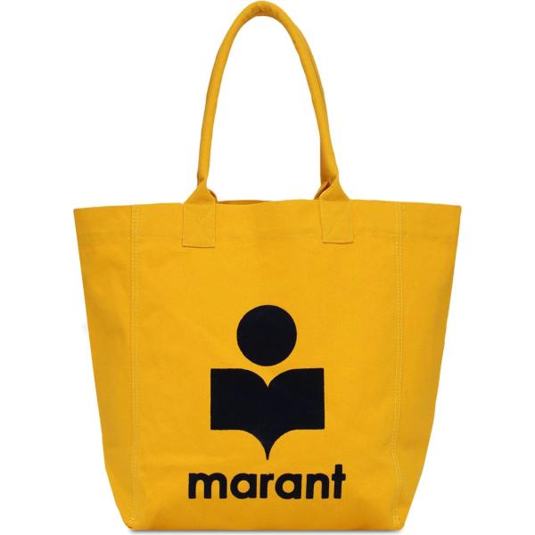 shopping bag Isabel Marant marrone con stampe