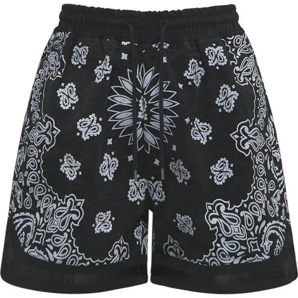 shorts Askyurself nero paisley