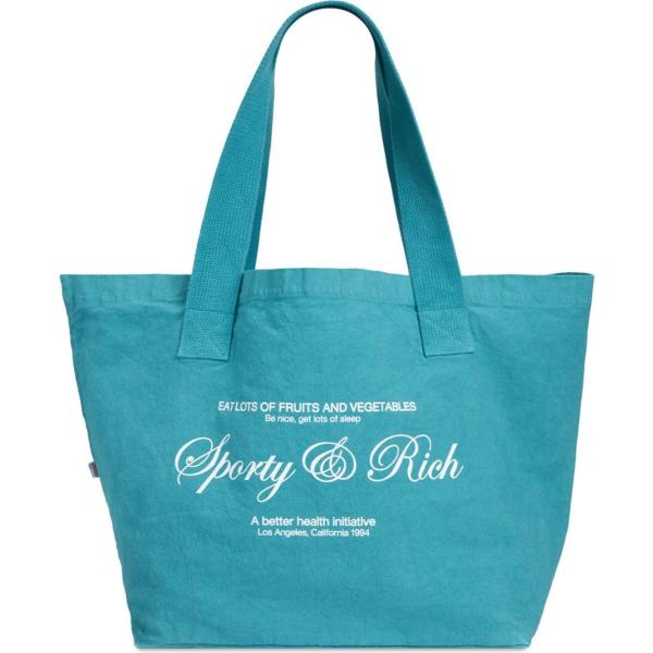 shopping bag Sporty & Rich blu