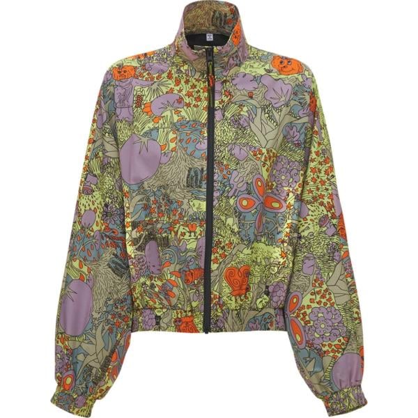 giacche Mcq verde con stampe