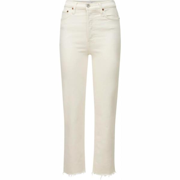 jeans dritti Re Done bianco