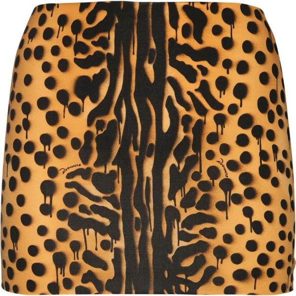 minigonne Dsquared2 multicolore con stampe