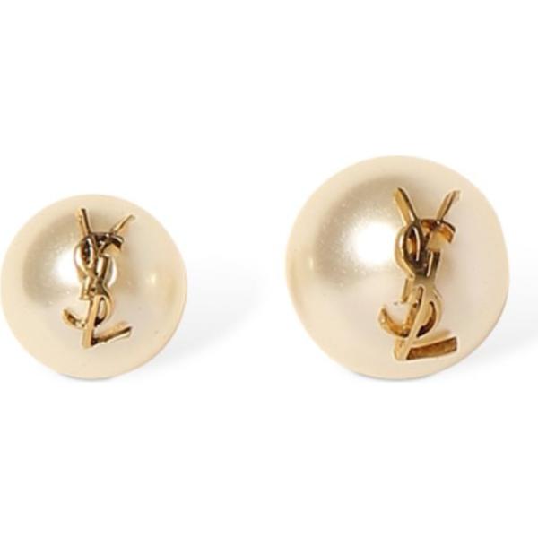 orecchini Saint Laurent bianco