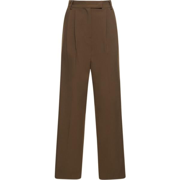 pantaloni The Frankie Shop marrone