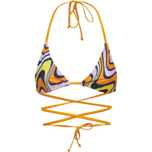 bikini Adam Selman Sport multicolore con stampe