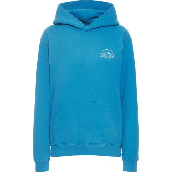 felpe con cappuccio Sporty & Rich blu con stampe