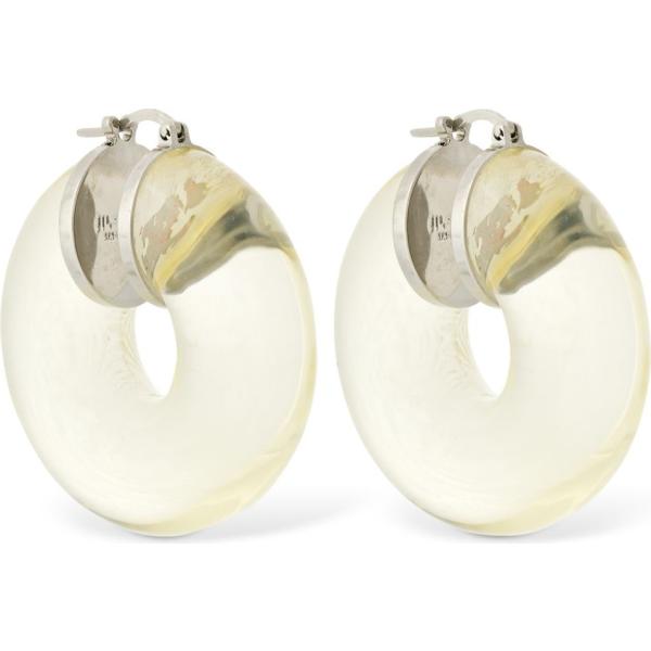 orecchini Jil Sander bianco
