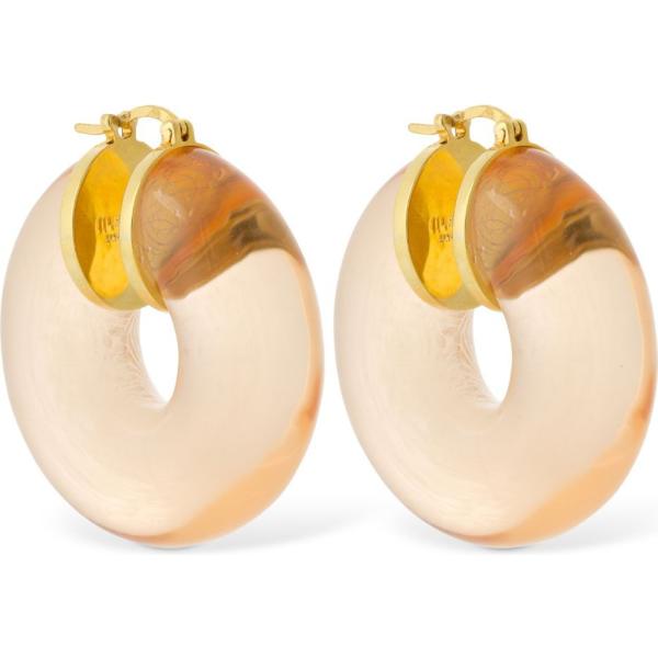 orecchini Jil Sander marrone