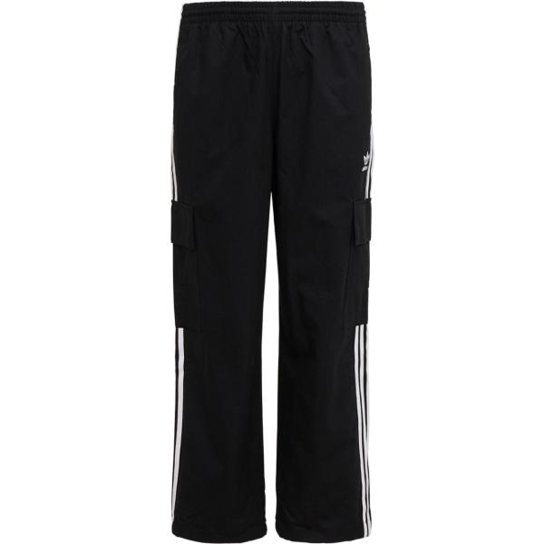 pantaloni cargo Adidas Originals nero a righe