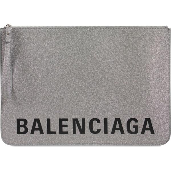 pochette Balenciaga grigio