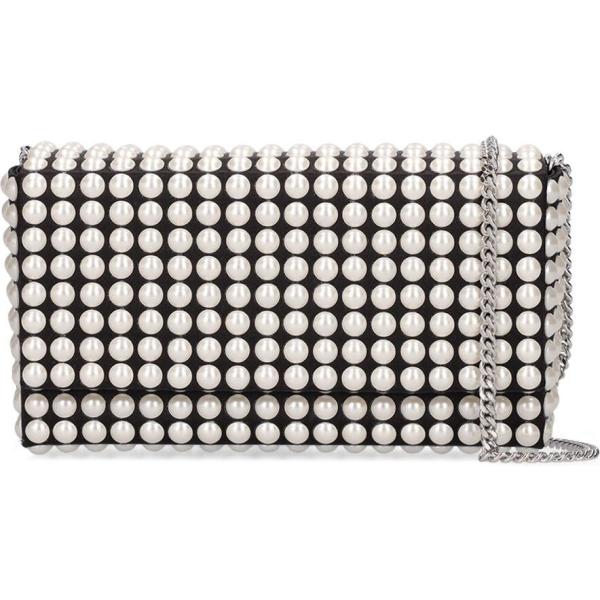 pochette Amina Muaddi multicolore
