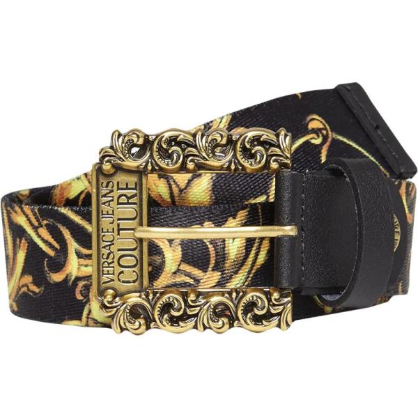 cinture Versace Jeans Couture nero con stampe