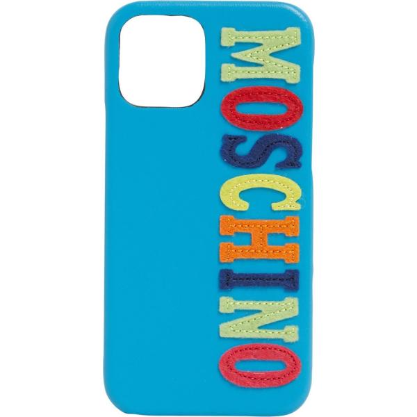 cover telefono Moschino blu