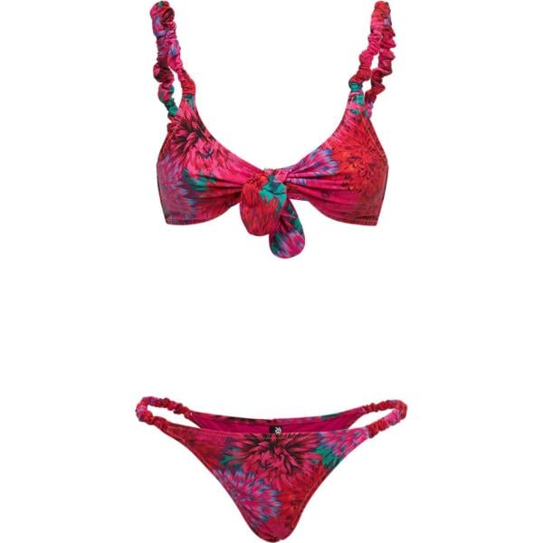 bikini Reina Olga bianco con stampe