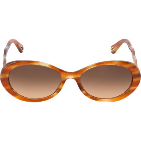 occhiali da sole Chloé marrone