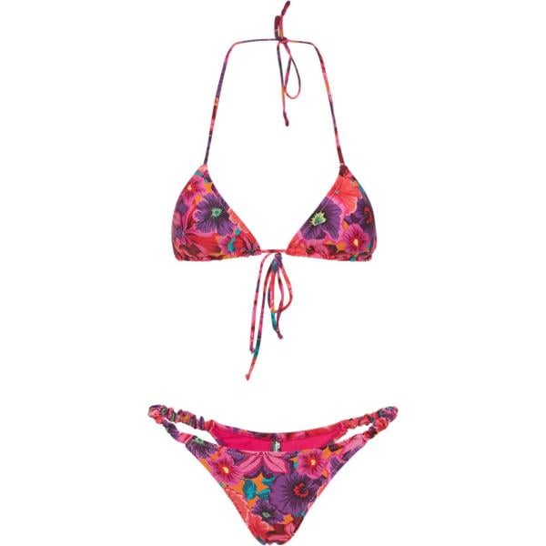 bikini Reina Olga bianco con stampe