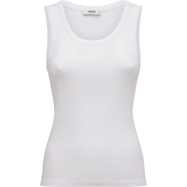 canottiere Agolde bianco