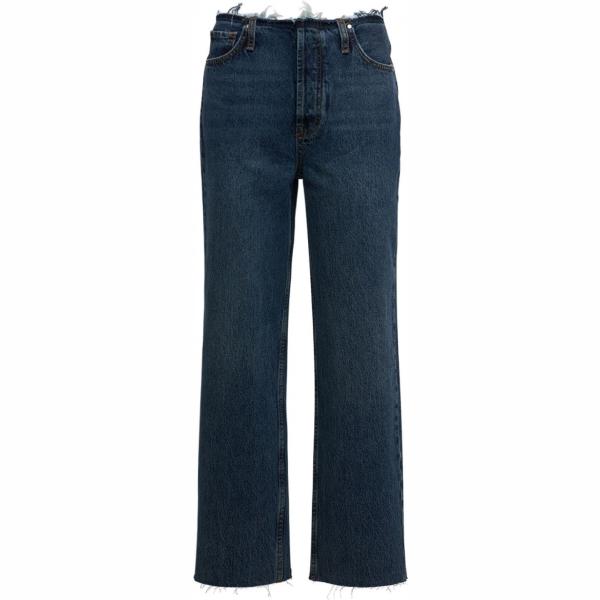 jeans dritti Anine Bing blu