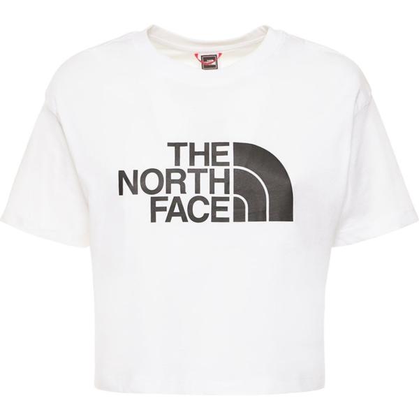 t-shirt The North Face bianco con stampe