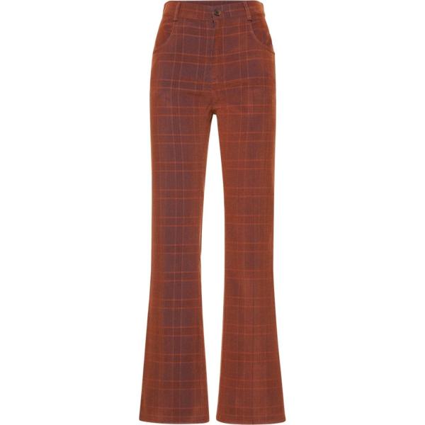 pantaloni Mcq marrone a quadri