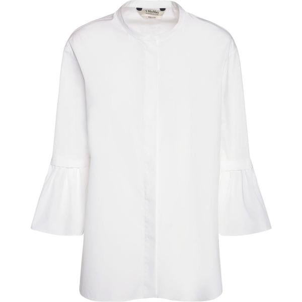 camicie S Max Mara bianco