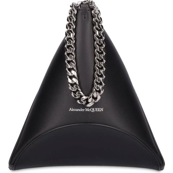 pochette Alexander Mcqueen nero con stampe
