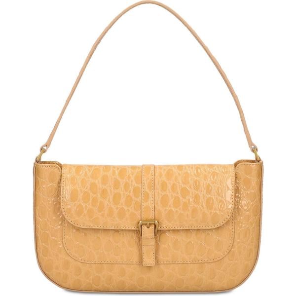 borse a spalla By Far arancione con stampe