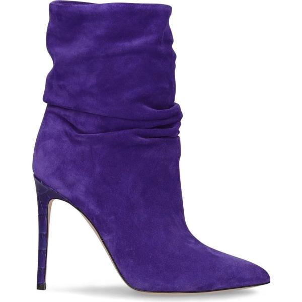 stivaletti Paris Texas viola con stampe