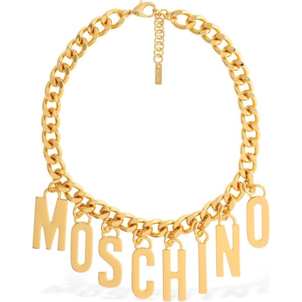 collane Moschino giallo