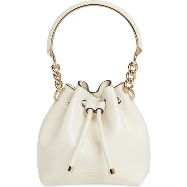 borse a mano Jimmy Choo bianco