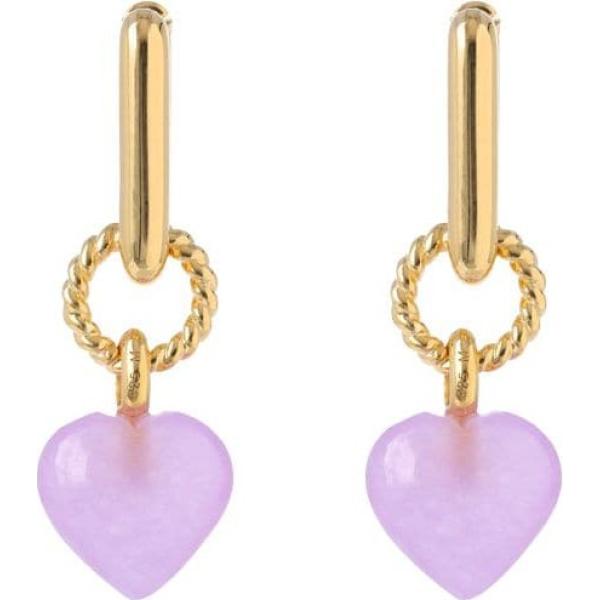 orecchini Missoma viola