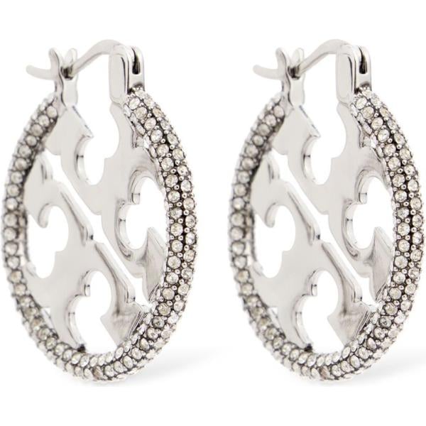 orecchini Tory Burch grigio