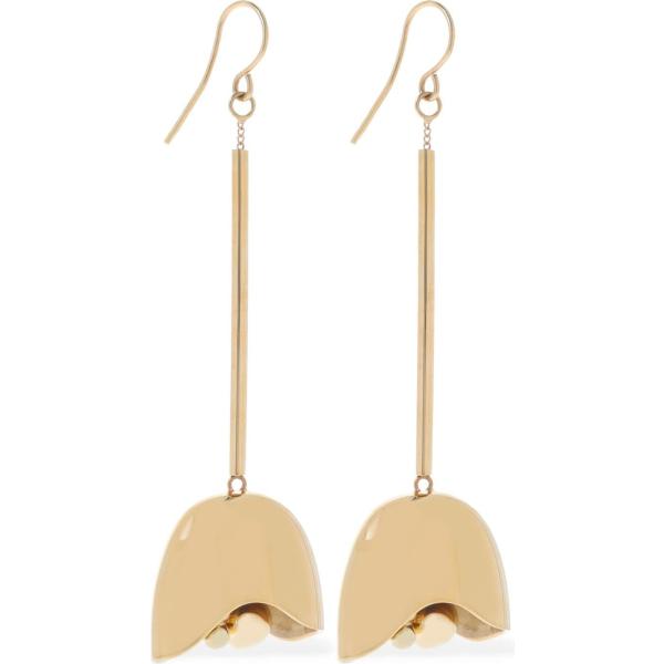 orecchini Jil Sander marrone