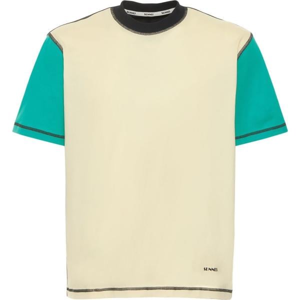 t-shirt Sunnei marrone