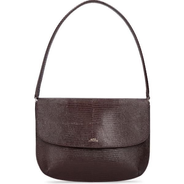 borse a spalla A.p.c. marrone
