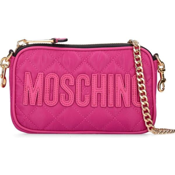 borse a spalla Moschino rosa