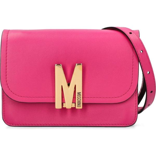 borse a spalla Moschino rosa