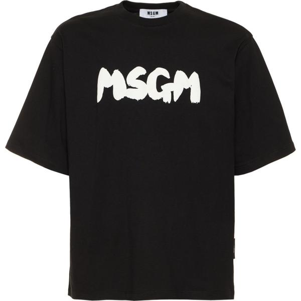 t-shirt Msgm nero