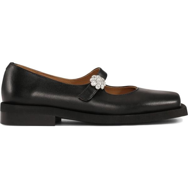scarpe col tacco Ganni nero