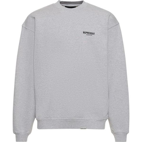 felpe Represent grigio con stampe